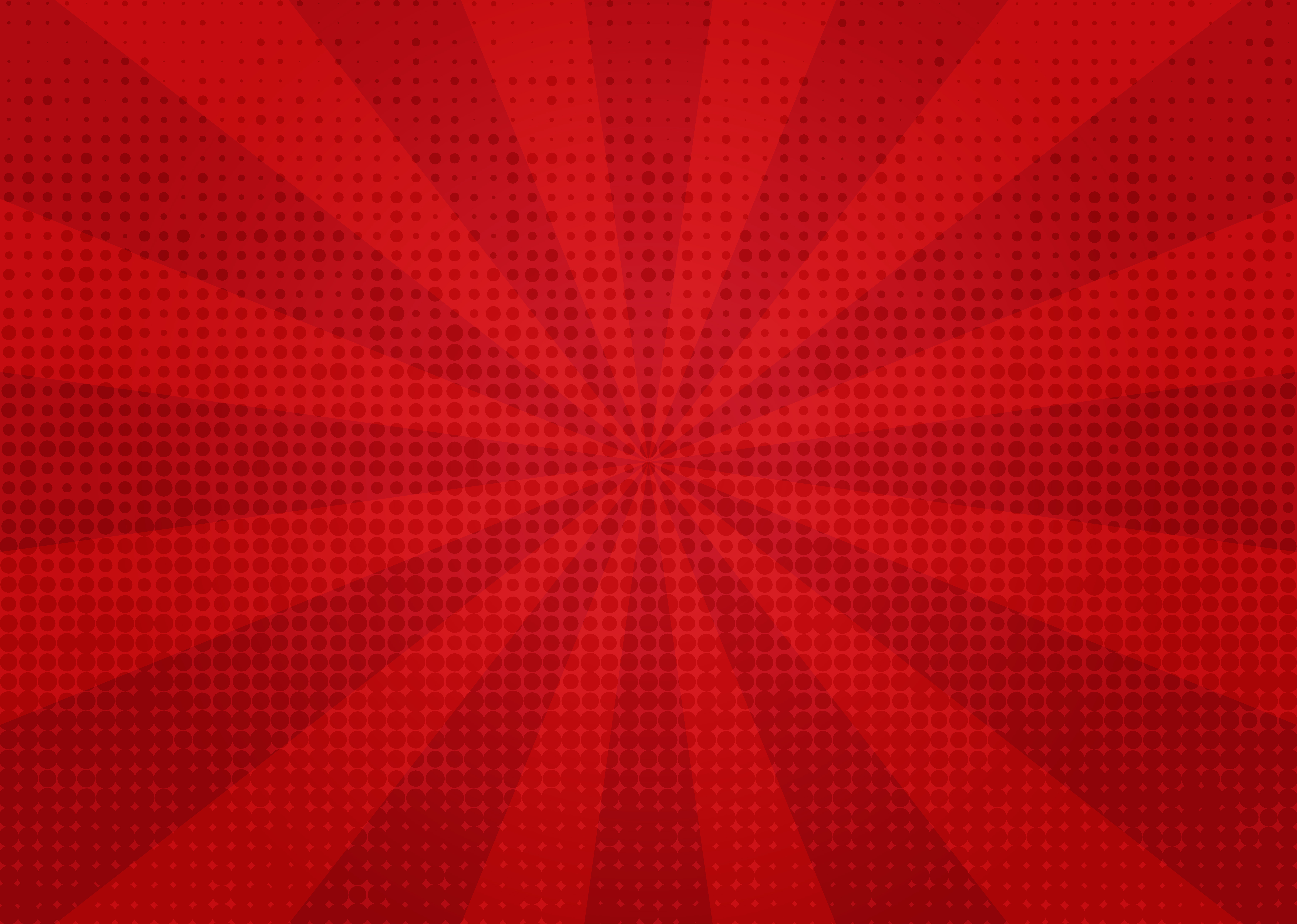 comic red background.